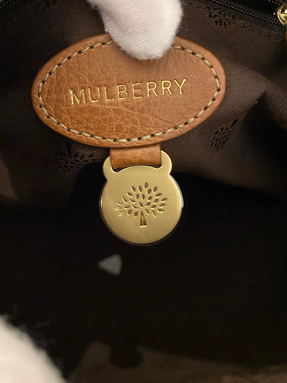 Pre Loved Mulberry Del Rey in Vegetable Tan Deer Brown Leather (New)