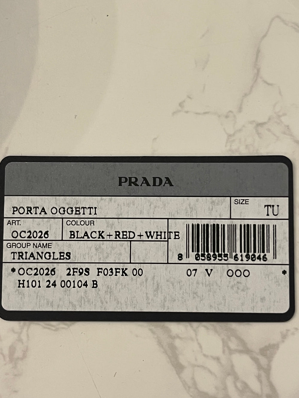 Pre Loved Prada Ceramic Trinket Dish (New)