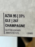 Jimmy Choo Azia Glitter Heels UK 4.5