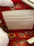 Pre Loved Gucci Trapunata White Mini GG Crossbody Bag (excellent) **reserved S**