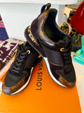 Pre Loved Louis Vuitton Run Away Sneakers UK 5