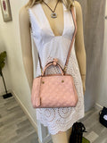Pre Loved Louis Vuitton Monogram Empreinte Montaigne BB in Soft Rose Poudre