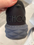 Pre Loved Jimmy Choo Maxi F11 Diamond Trainers Black & White UK7 (as new)