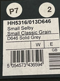 Mulberry Selby Hobo Bag in Grey Classic Grain Leather