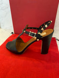 Pre Loved Valentino Garavani Rockstud Ankle Strap Sandals UK 5