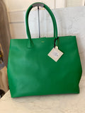 Preloved Moncrief Emerald Green London Chrissy Oversized Tote - NEW