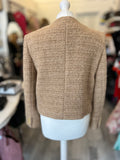 Pre Loved Celine Chasseur Wool & Mohair Camel Jacket size U.K. 8 (excellent)