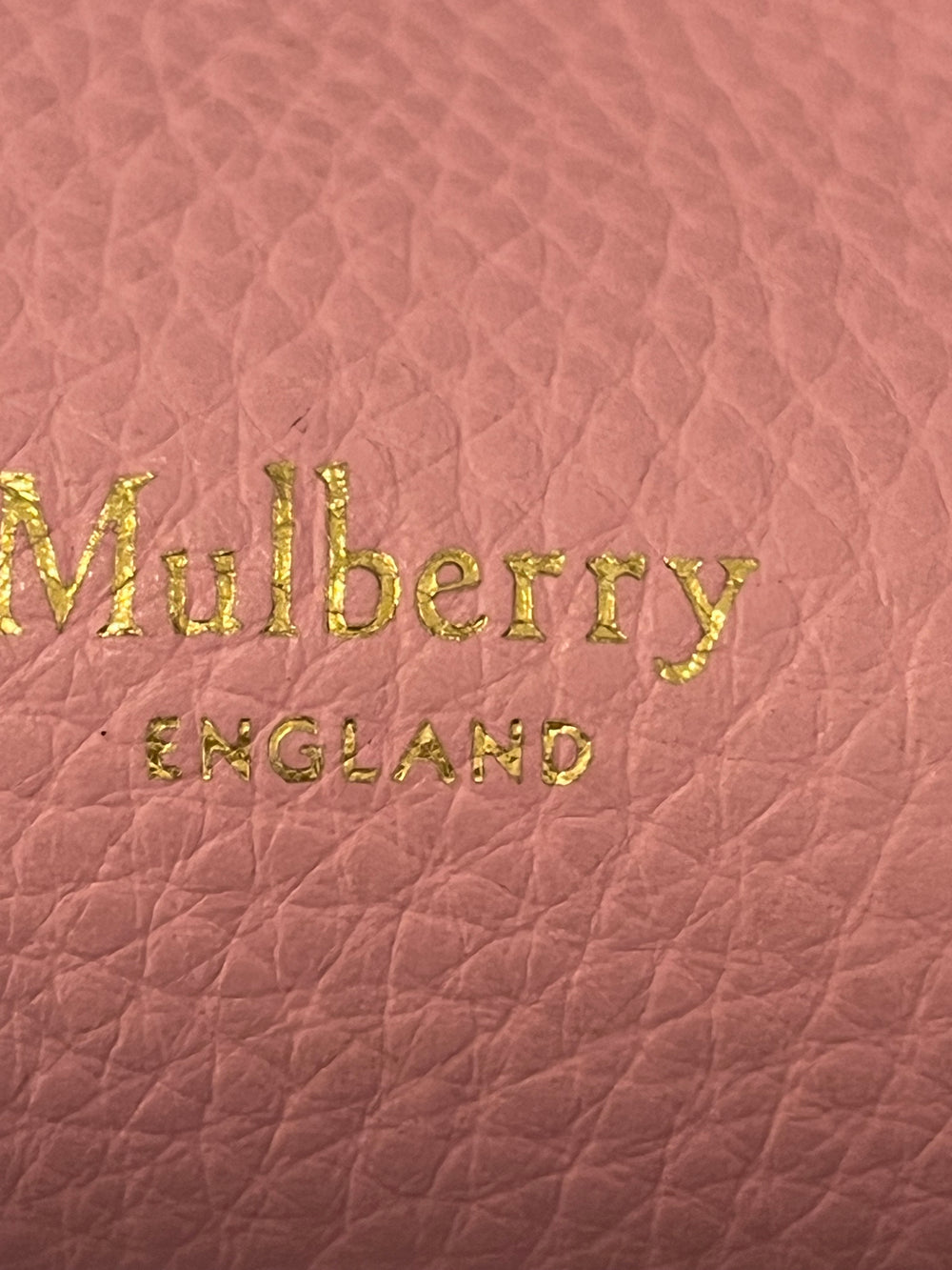 Pre Loved Mulberry Hampstead Mini in Pink with Coin Purse (excellent)