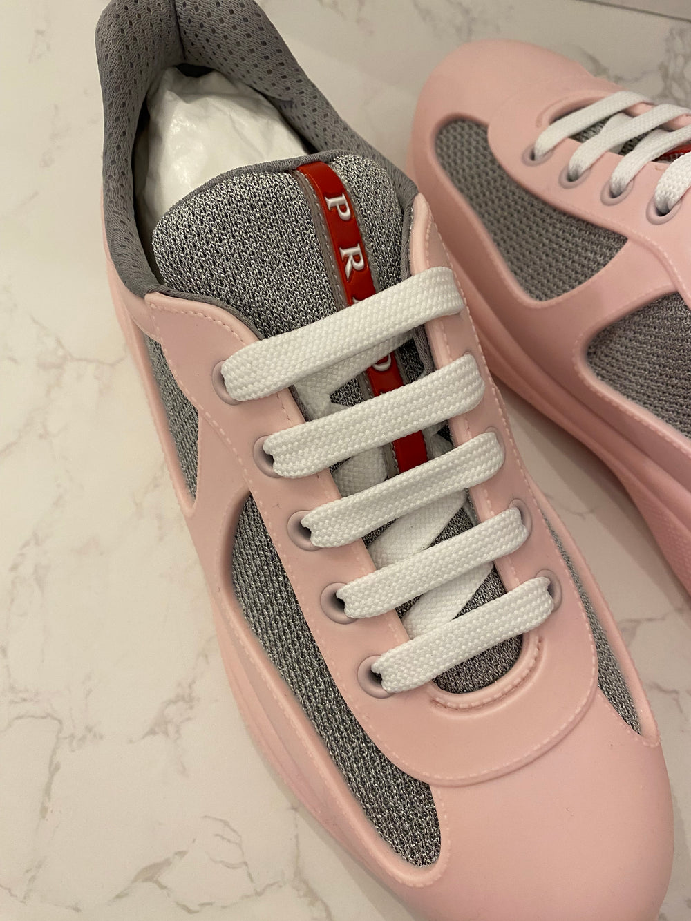 Pre Loved Prada Americas Cup- Sneakers UK5  (new)