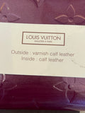 Pre Loved Louis Vuitton Monogram Vernis Amarante Zippy Purse