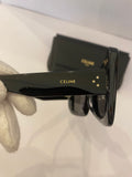 Pre Loved Celine Black Square Oversized  CL40156U Sunglasses (excellent)