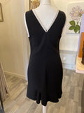 Pre Loved Emilio Pucci Black and White Fitted Dress size 42 fits uk8