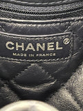 Pre Loved Chanel Calfskin Navy Bucket Backpack Bag