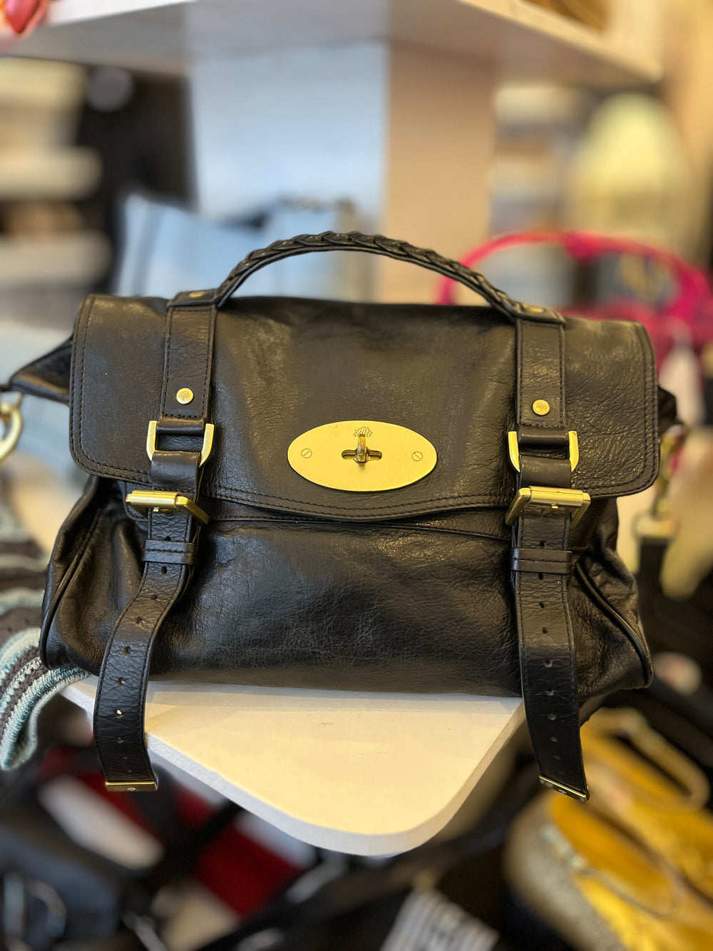 Pre Loved Mulberry Alexa in Black