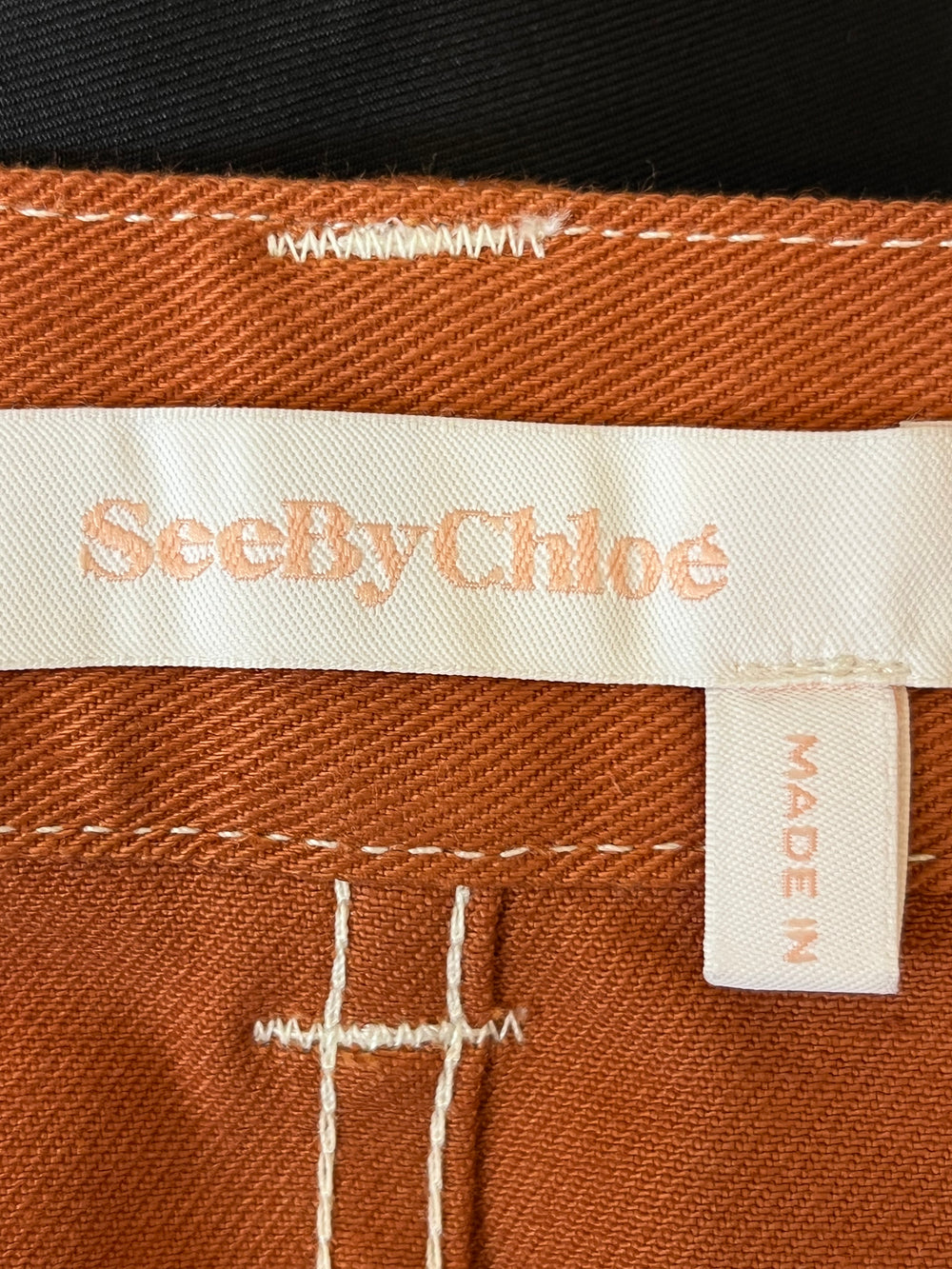 Pre Loved See by Chloe Button Front Skirt