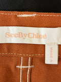 Pre Loved See by Chloe Button Front Skirt