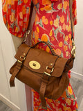 Pre Loved Mulberry Alexa in Tan Leather