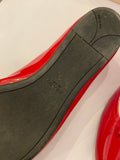 Pre Loved Prada Red Patent Ballet Flats uk7