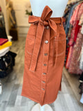 Pre Loved See by Chloe Button Front Skirt
