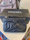 Pre Loved Chanel Cambon Line Key Pouch/Coin Purse