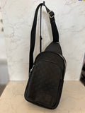 Pre Loved Louis Vuitton Damier Leather Sling Crossbody Bag (excellent)