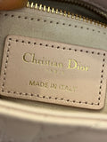 Pre Loved Lady Dior Mini Handbag in Powder Pink with Diamantés (new)