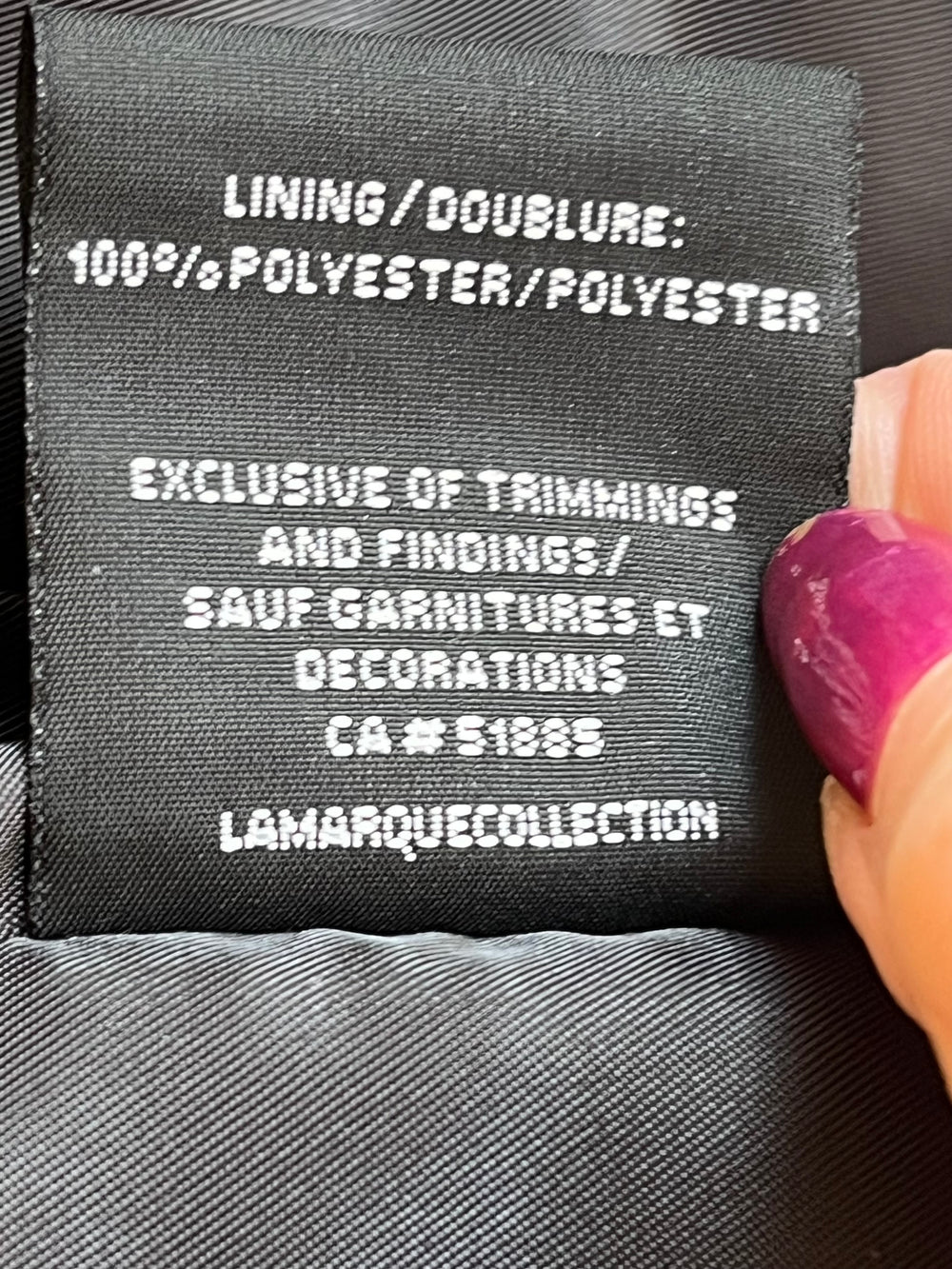 Pre Loved Lamarque Leather Jacket size XS but oversized