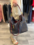 Pre Loved Louis Vuitton Marine & Rouge Melie Shoulder Bag (excellent)
