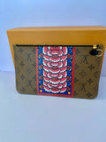 Pre Loved Louis Vuitton Ltd Edition Monogram Kabuki Pouch (excellent)