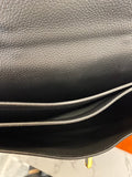 Pre Loved Hermes Sac a Depeches Briefcase 40 in Black Grained Leather year 1986
