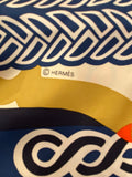 Pre Loved Hermes Silk 'Fantaisie D'Etriers' Scarf (new)