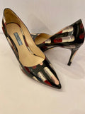 Prada Lipstick Patent Shoes Size 5 (Fit Uk 5.5)