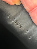 Pre Loved Gucci Silver Glitter Bambi Low Top Sneakers - Size 5