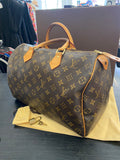 Pre Loved Vintage Louis Vuitton Monogram Speedy 35