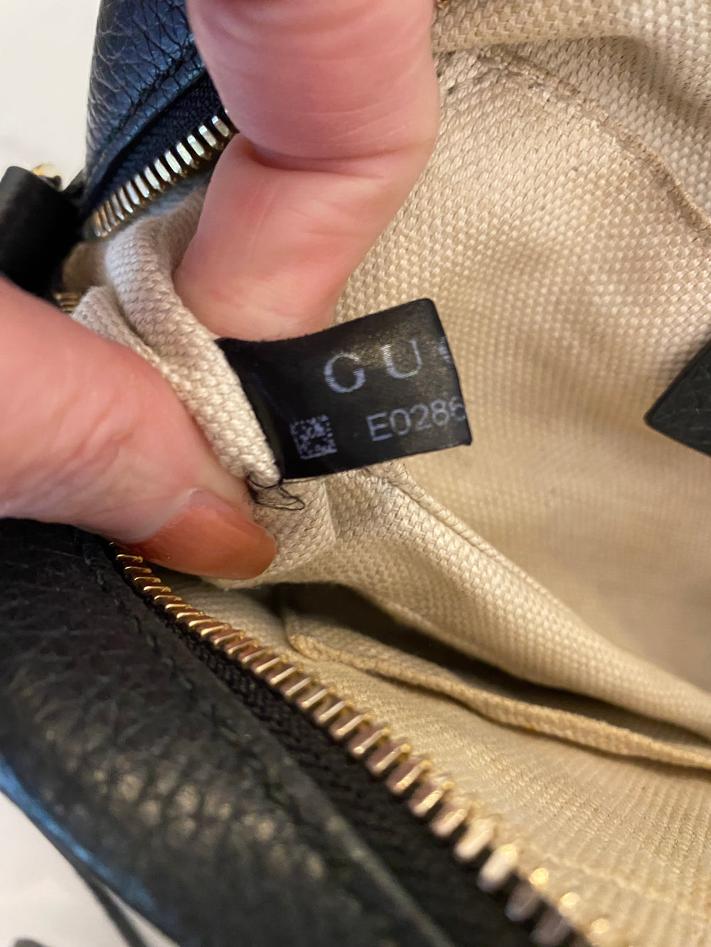 Pre Loved Gucci Black Soho Disco Crossbody Bag