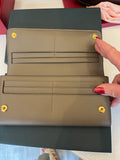 Mulberry Continental Leather Purse in Cashmere
