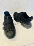 Pre Loved Christian Dior D-Wander Technical Cloth Black Sneakers    UK 3.5 (excellent)