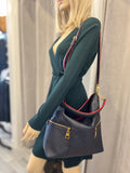 Pre Loved Louis Vuitton Marine & Rouge Melie Shoulder Bag (as new)