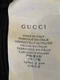 Gucci Leather Trimmed Black Beret (reserved)