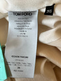 Pre Loved Tom Ford Cream Skirt Suit