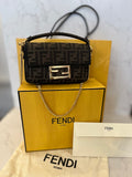 Pre Loved Fendi Mini Baguette Fabric Bag (new)