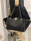 Pre Loved Valentino Garavani Rockstud Leather Tote Bag (excellent)