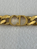 Pre Loved Dior Danseuse Etoile gold finish choker necklace (excellent)