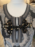 Missoni Knit Coat & Dress with Sequin & Beaded Embellishment UK12 -small fit