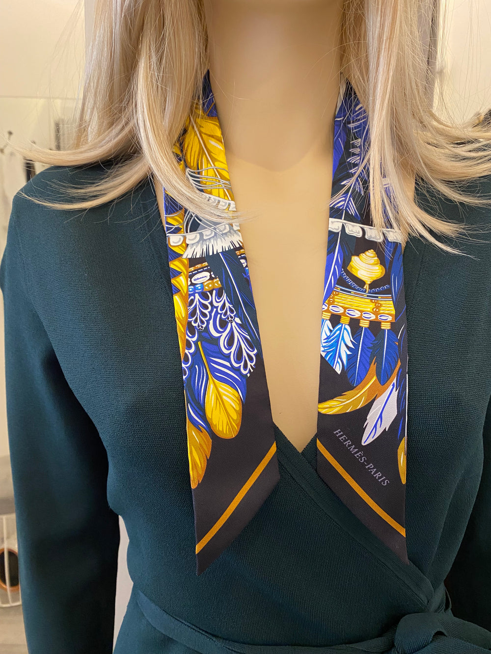 Pre Loved Hermes Silk Twilly Scarf