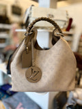 Pre Loved Louis Vuitton Carmel Hobo in Beige (excellent)