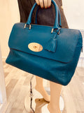 Pre Loved Mulberry Del Rey in Dark Teal (excellent)
