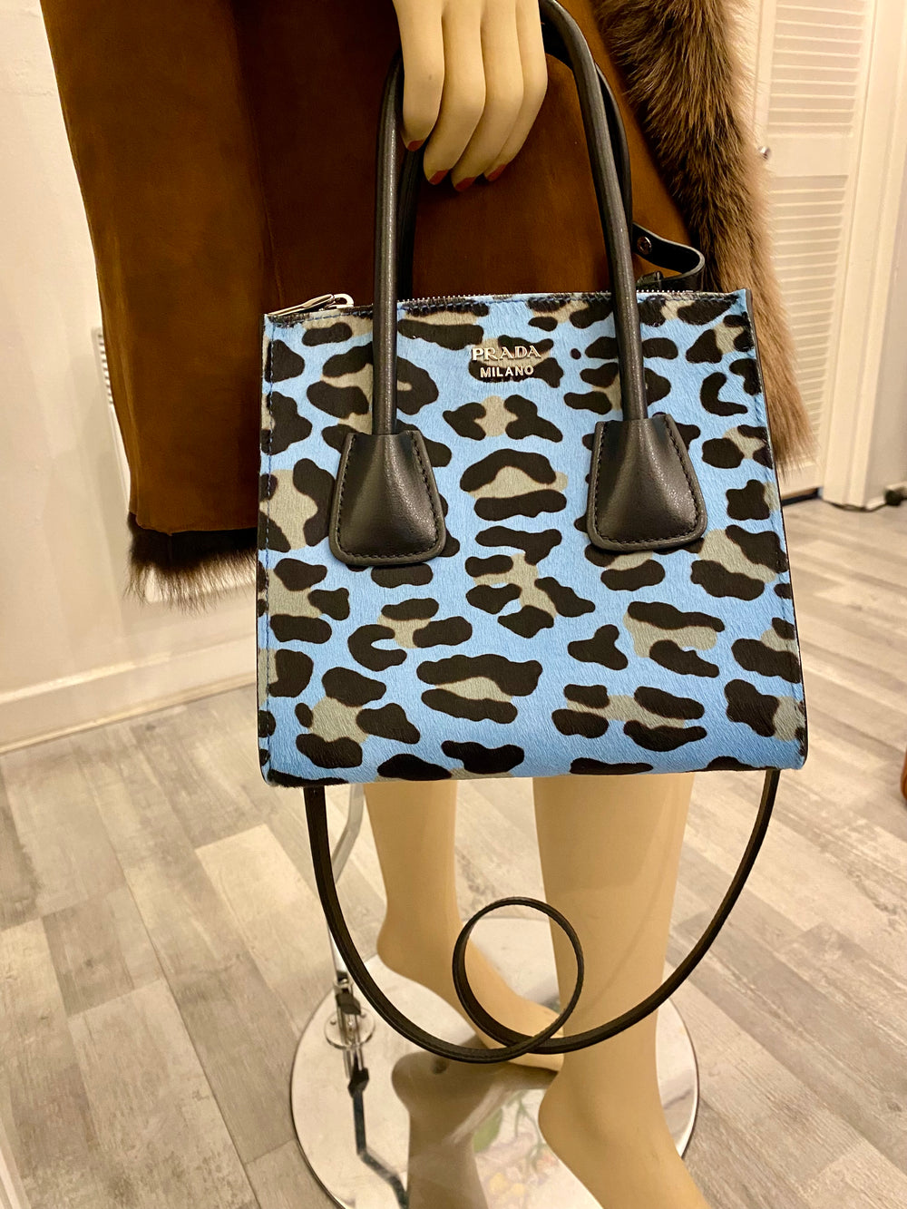 Pre loved Prada Paradigme Pony-style Calfskin Tote (excellent)