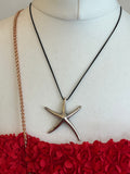 Pre Loved Tiffany & Co Elsa Peretti Silver Starfish Necklace