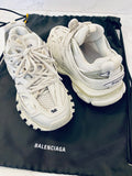 Pre Loved Balenciaga Track Sneakers in White UK 3